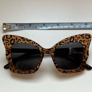 Betsey Johnson Cheetah Sunglasses